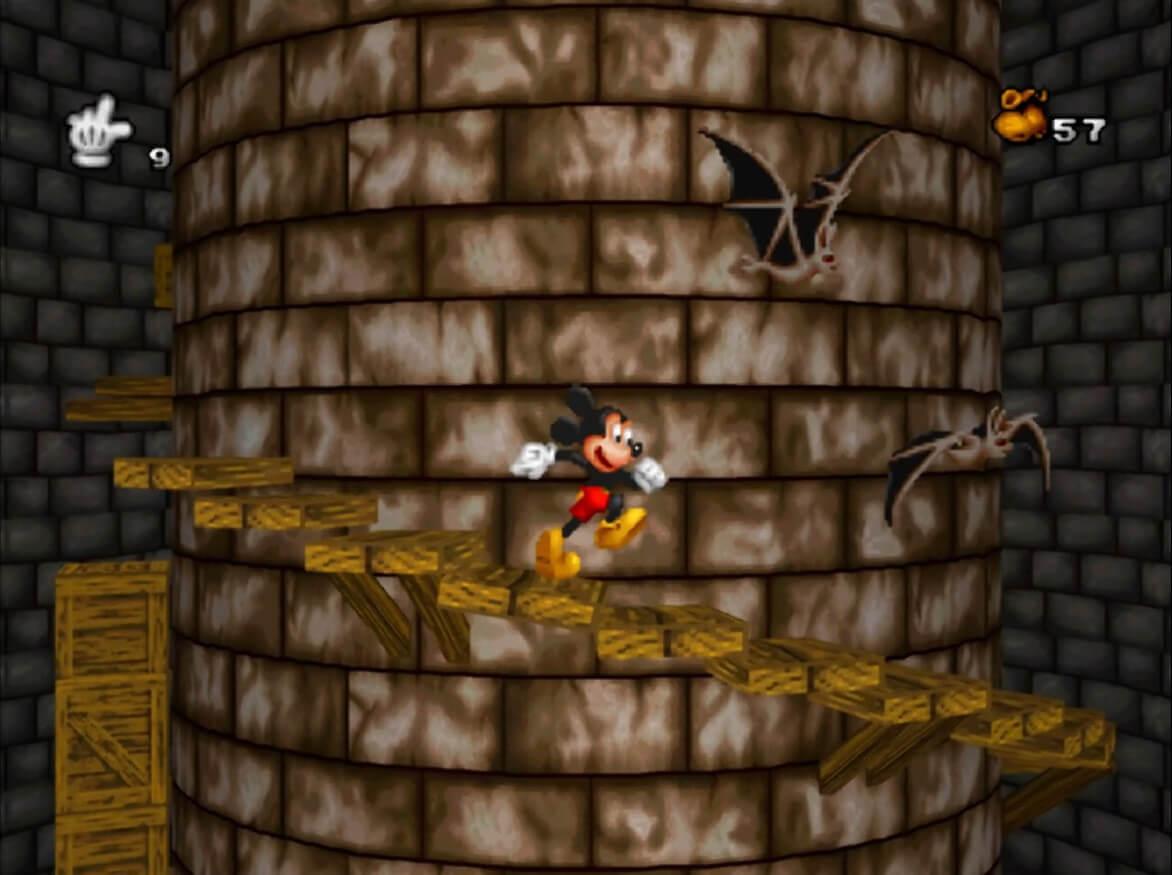 Mickey's Wild Adventure - геймплей игры на PlayStation